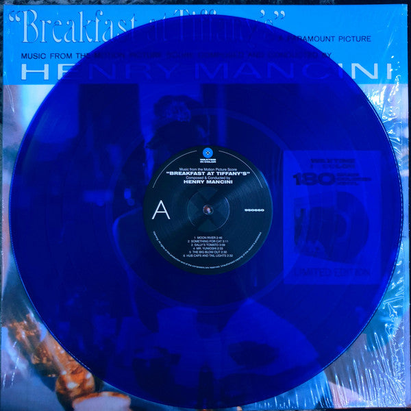 Henry Mancini : Breakfast At Tiffany's (Music From The Motion Picture Score) (LP,Album,Limited Edition,Reissue,Stereo)
