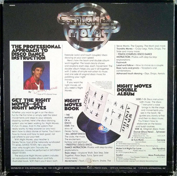Various : Night Moves: The Professional Approach To Disco Dance Instruction (LP,Album)