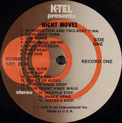 Various : Night Moves: The Professional Approach To Disco Dance Instruction (LP,Album)