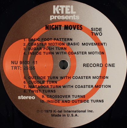 Various : Night Moves: The Professional Approach To Disco Dance Instruction (LP,Album)