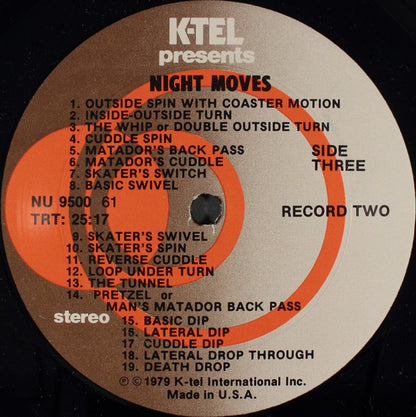 Various : Night Moves: The Professional Approach To Disco Dance Instruction (LP,Album)