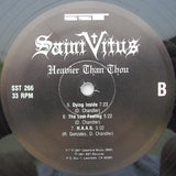 Saint Vitus : Heavier Than Thou (LP,Compilation)