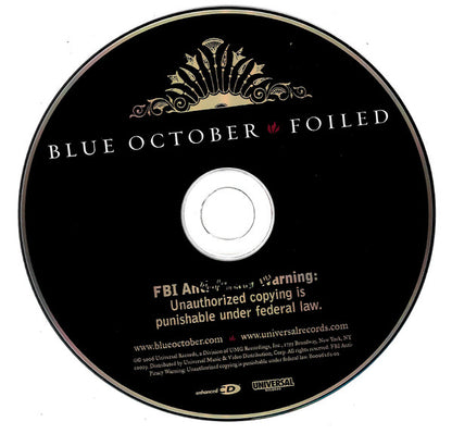 Blue October (2) : Foiled (Album,Enhanced)
