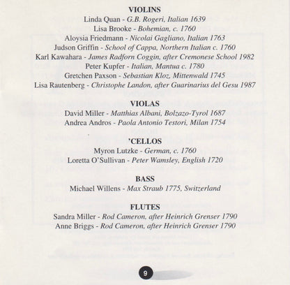 Wolfgang Amadeus Mozart performed by Orchestra Of The Old Fairfield Academy : Mozart Complete Wind Concerti Volume 1 (Album,Stereo)