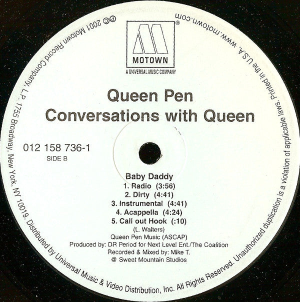 Queen Pen : I Got Cha / Baby Daddy (12",Single,33 ⅓ RPM)