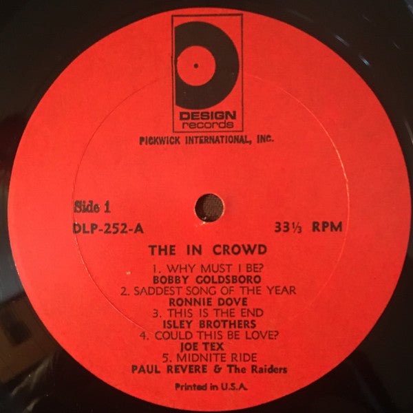 Various : The In Crowd (LP,Compilation)