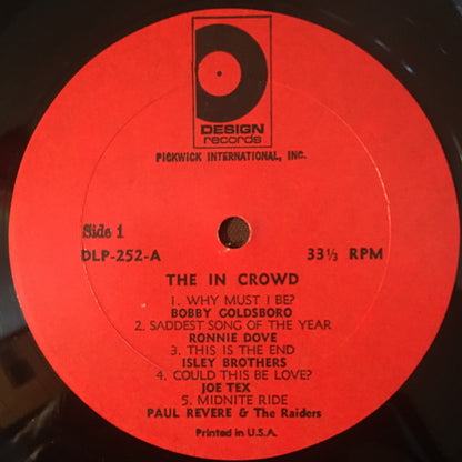 Various : The In Crowd (LP,Compilation)