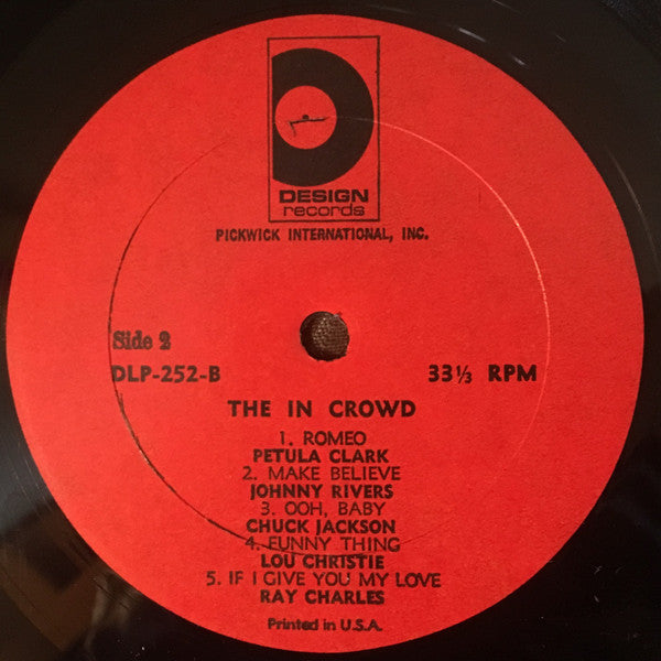 Various : The In Crowd (LP,Compilation)