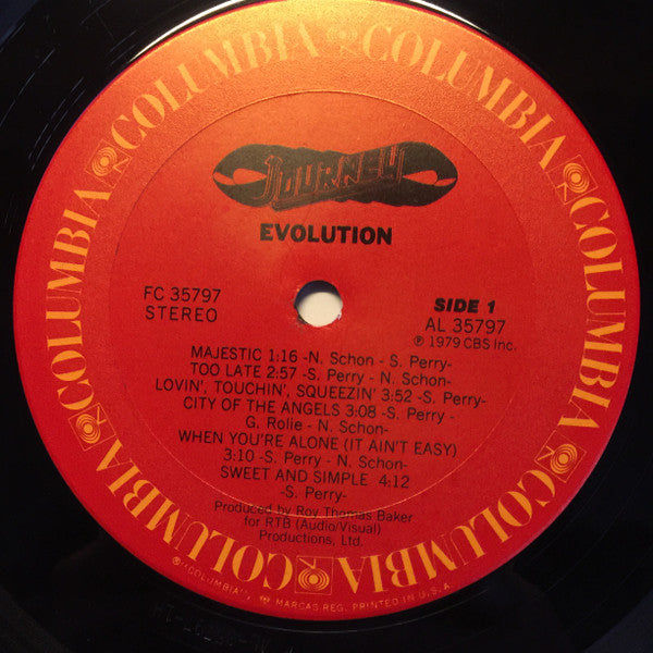 Journey : Evolution (LP,Album,Stereo)