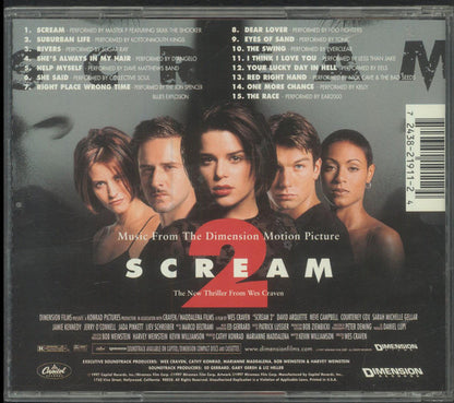 Various : Scream 2 (Music From The Dimension Motion Picture) (Compilation)