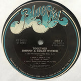 Johnny Winter & Edgar Winter : Together (LP,Album,Stereo)