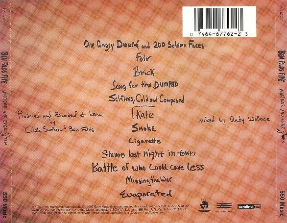 Ben Folds Five : Whatever And Ever Amen (Album)