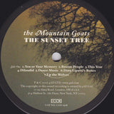 Mountain Goats, The : The Sunset Tree (LP,Album,Reissue)