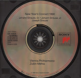 Zubin Mehta, Wiener Philharmoniker : New Year's Concert 1990 (Album)