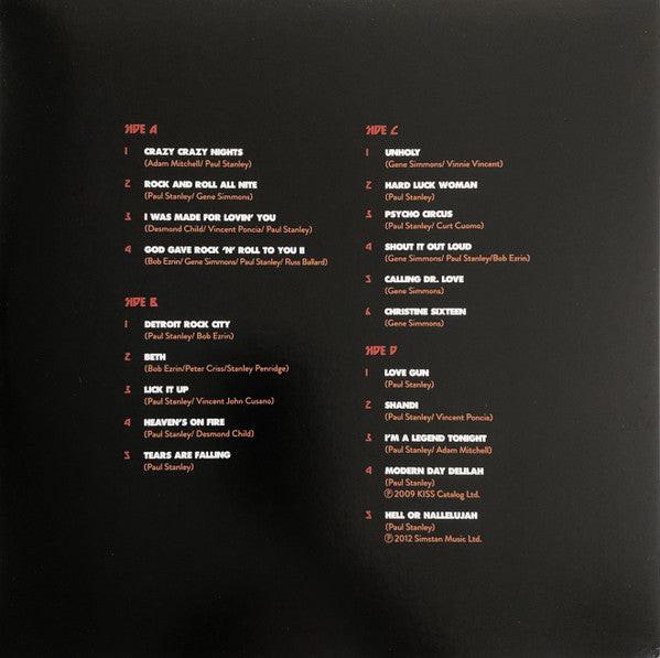 Kiss : Kissworld (The Best Of Kiss) (LP,Compilation)