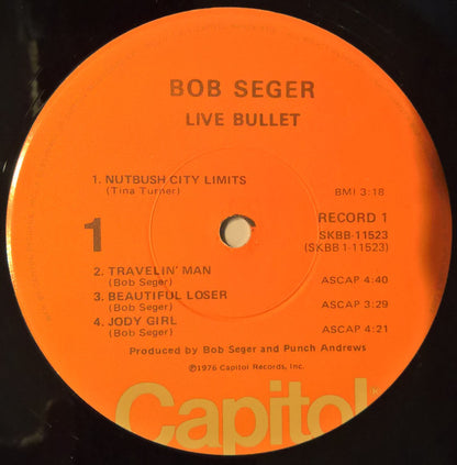 Bob Seger And The Silver Bullet Band : Live Bullet (LP,Album)