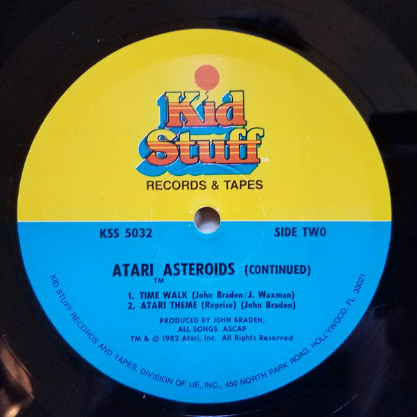 John Braden : Asteroids (LP)