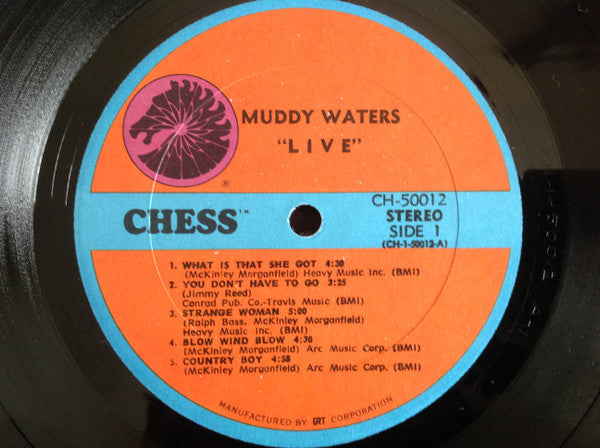 Muddy Waters : Live (LP)