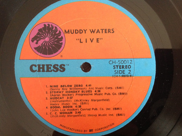 Muddy Waters : Live (LP)