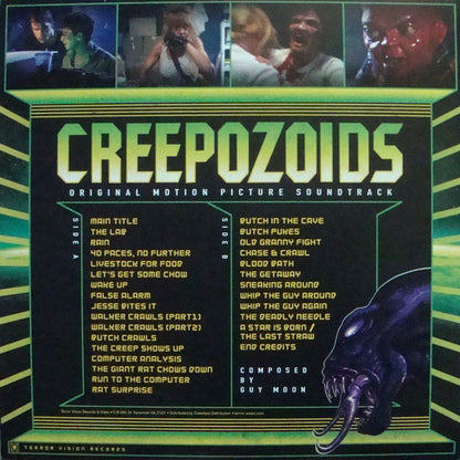 Guy Moon : Creepozoids (Original Motion Picture Soundtrack) (LP,Album,Limited Edition,Stereo)