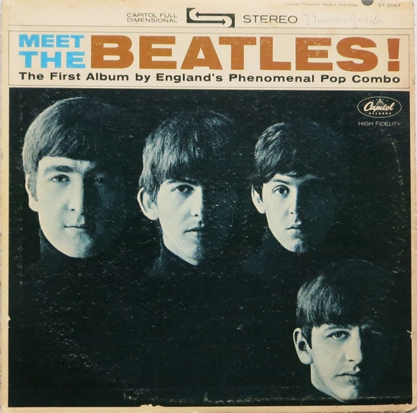 Beatles, The : Meet The Beatles! (LP,Album,Stereo)