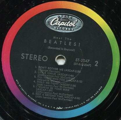 Beatles, The : Meet The Beatles! (LP,Album,Stereo)