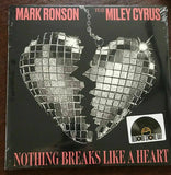 Mark Ronson Feat: Miley Cyrus : Nothing Breaks Like A Heart (12",45 RPM,Limited Edition)