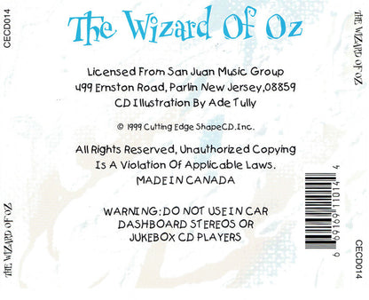 Unknown Artist : The Wizard Of Oz (Shape)