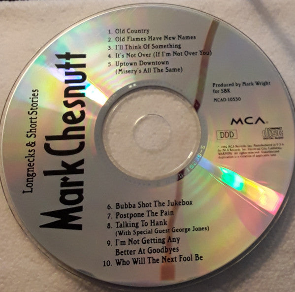 Mark Chesnutt : Longnecks & Short Stories (Album,Club Edition)