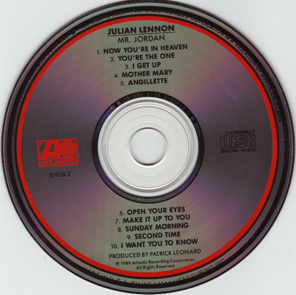 Julian Lennon : Mr. Jordan (Album)