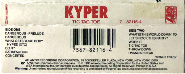 Kyper : Tic Tac Toe (Album)