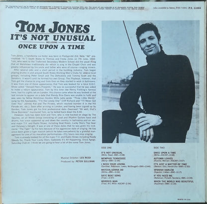Tom Jones : It's Not Unusual (LP,Album,Mono)
