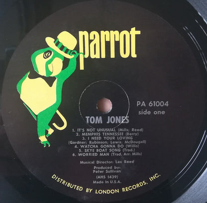 Tom Jones : It's Not Unusual (LP,Album,Mono)