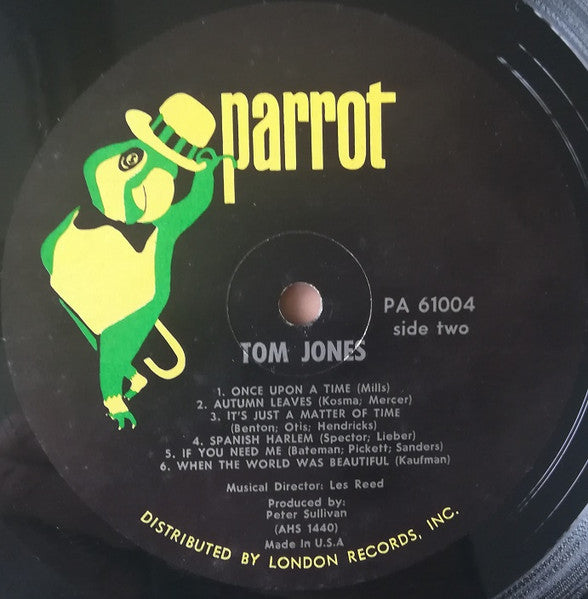 Tom Jones : It's Not Unusual (LP,Album,Mono)