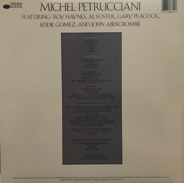 Michel Petrucciani : Michel Plays Petrucciani (LP,Album,Stereo)