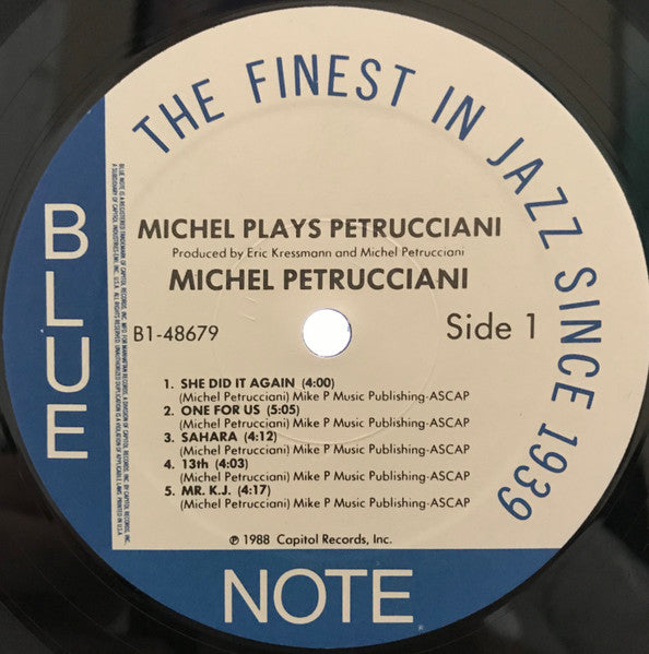 Michel Petrucciani : Michel Plays Petrucciani (LP,Album,Stereo)
