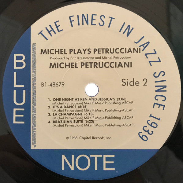 Michel Petrucciani : Michel Plays Petrucciani (LP,Album,Stereo)
