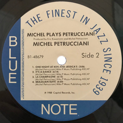 Michel Petrucciani : Michel Plays Petrucciani (LP,Album,Stereo)