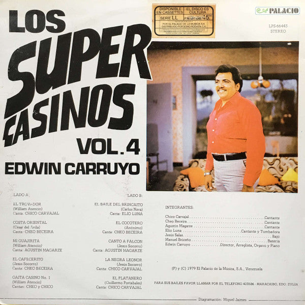 Los Casinos (2) : Los Supercasinos Vol. 4 (LP,Album)