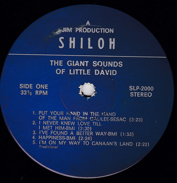 David Smith (60) : The Giant Sounds Of Little David (LP,Album)