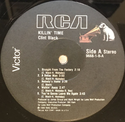 Clint Black : Killin' Time (LP,Album)