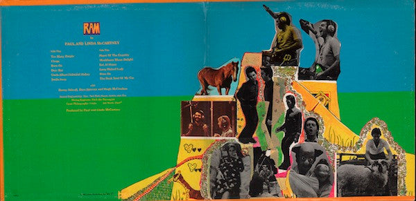 Paul & Linda McCartney : Ram (LP,Album,Stereo)