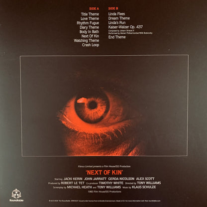 Klaus Schulze : Next Of Kin (Music from the Motion Picture Soundtrack) (LP,Album,Remastered,Mono)