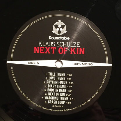 Klaus Schulze : Next Of Kin (Music from the Motion Picture Soundtrack) (LP,Album,Remastered,Mono)