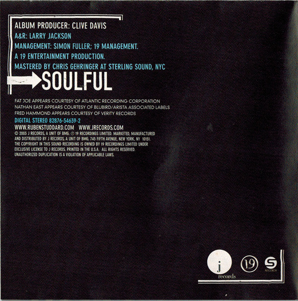 Ruben Studdard : Soulful (Album)