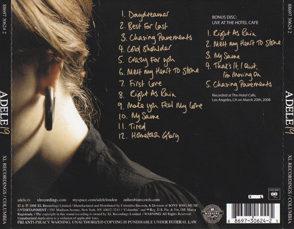 Adele (3) : 19 (Album)