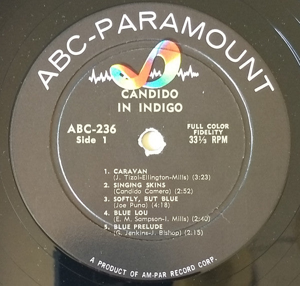 Candido : In Indigo (LP,Album,Mono)