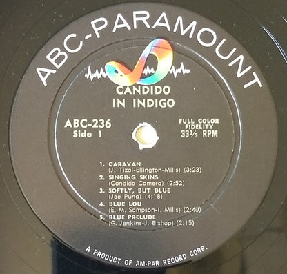 Candido : In Indigo (LP,Album,Mono)