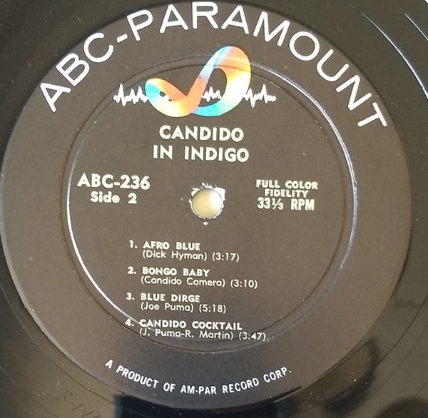 Candido : In Indigo (LP,Album,Mono)