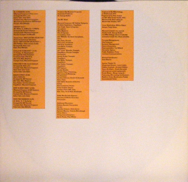 Maynard Ferguson : Carnival (LP,Album)